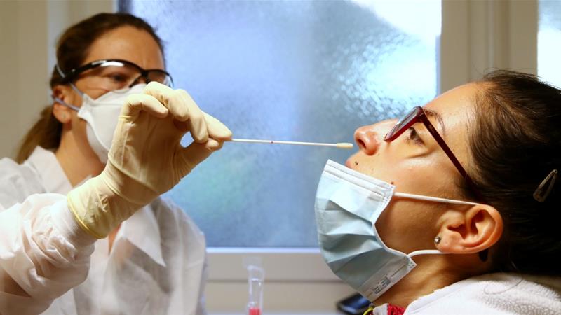coronavirus test
